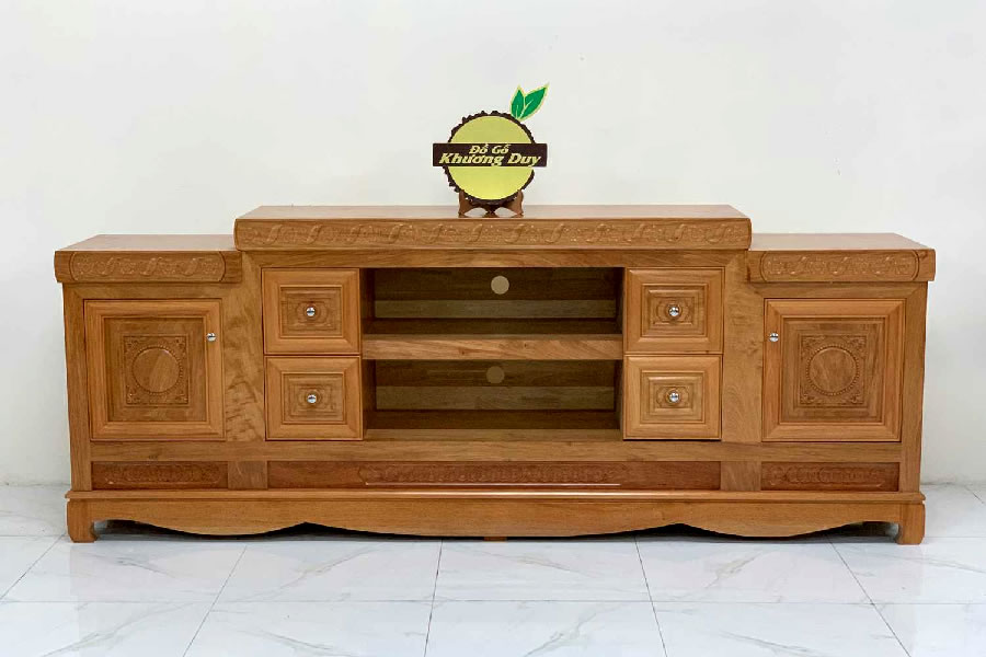 Tủ giày gỗ tự nhiên đẹp