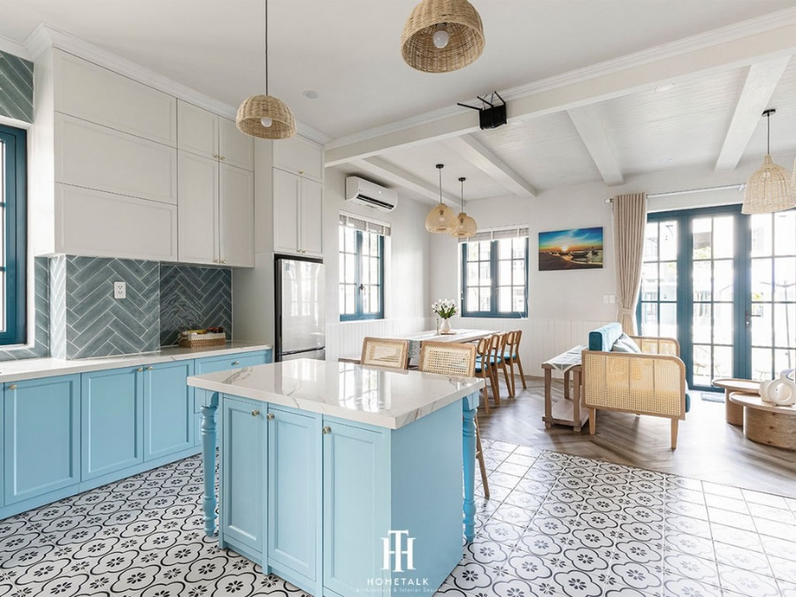 Thi công nội thất phòng bếp đẹp