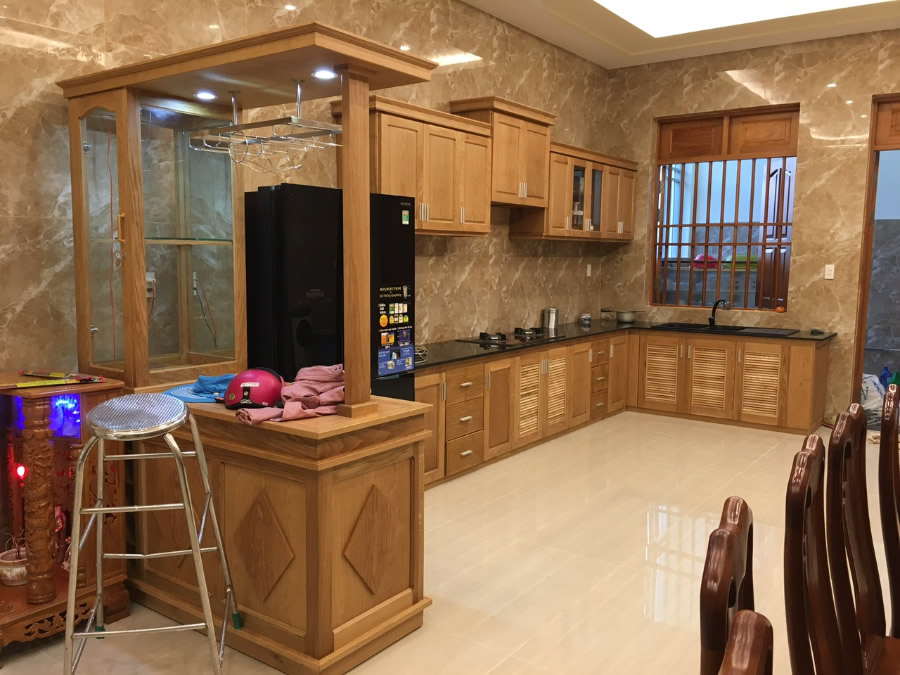 Thi công nội thất phòng bếp đẹp Vinh Nghệ An
