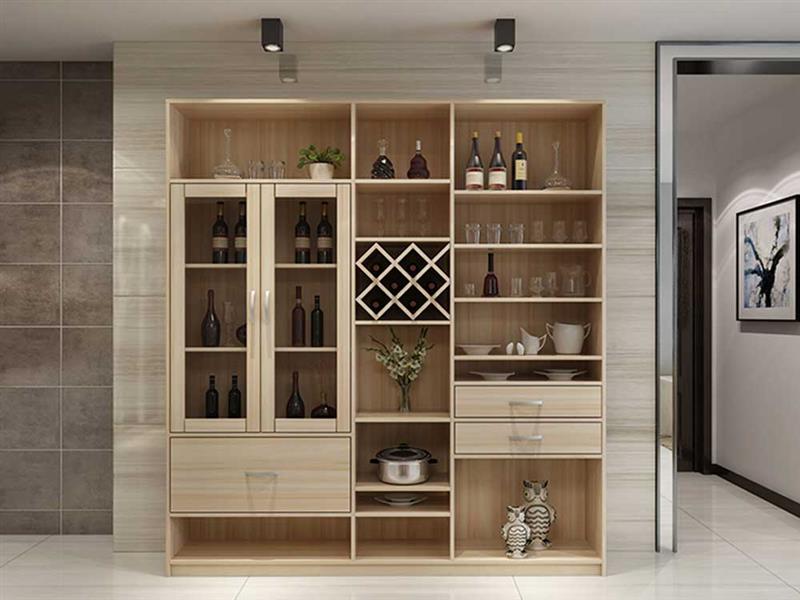Tủ rượu gỗ công nghiệp đẹp